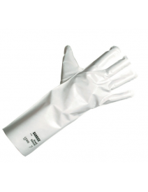 02-100 Ansell White Barrier Gloves, Pair