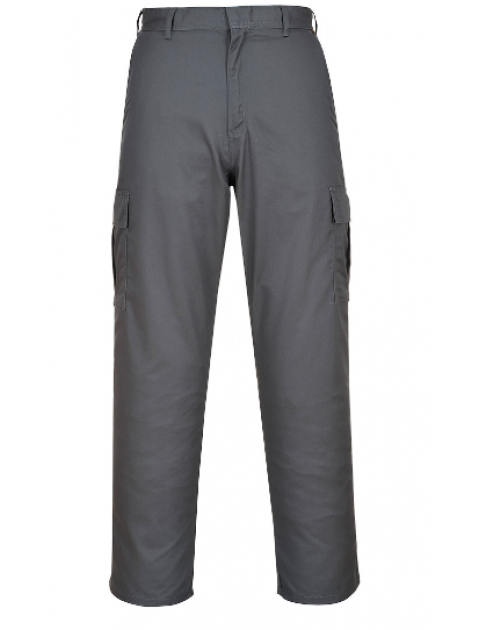   Portwest C701 Combat Trousers Grey    Clothing  