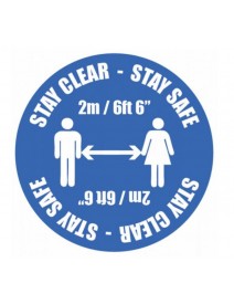 Coronavirus - Social Distancing Floor Graphic Safety Sign 