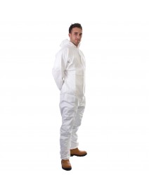 Supertex® SMS Type 5/6 Coverall - White