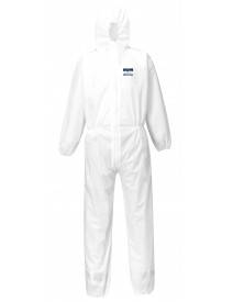 Case of 50 Portwest ST30 disposable coveralls - White