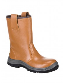 FW06 Tan Rigger Boots Footwear