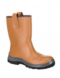 FW12 Tan fur lined rigger boots