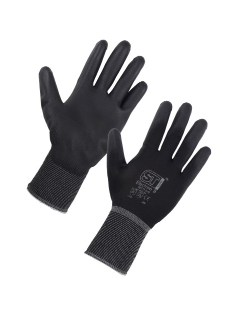 Supertouch Electron-B  PU Palm Coated Glove Mechanical Hazzard