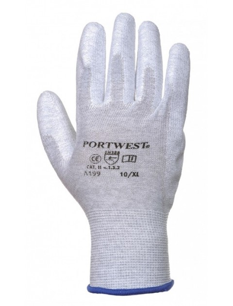 Portwest A198 Anti-Static PU Finger Glove Specialized