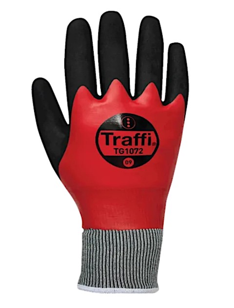 Traffi TG1072 cut A thermal gloves pack of 5 Gloves