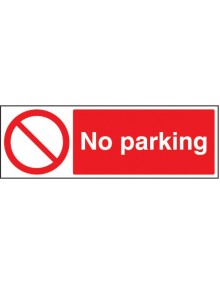 No parking - Rigid Plastic 5 sizes Site Products
