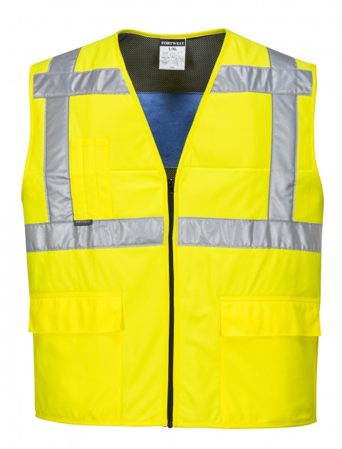 Portwest CV02 - High Vis Cooling Vest - Yellow    Clothing  