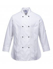 Portwest C837  Ladies Long Sleeve Chefs Jacket