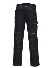 Portwest T601 PW3 Work Trousers - Black - Short leg