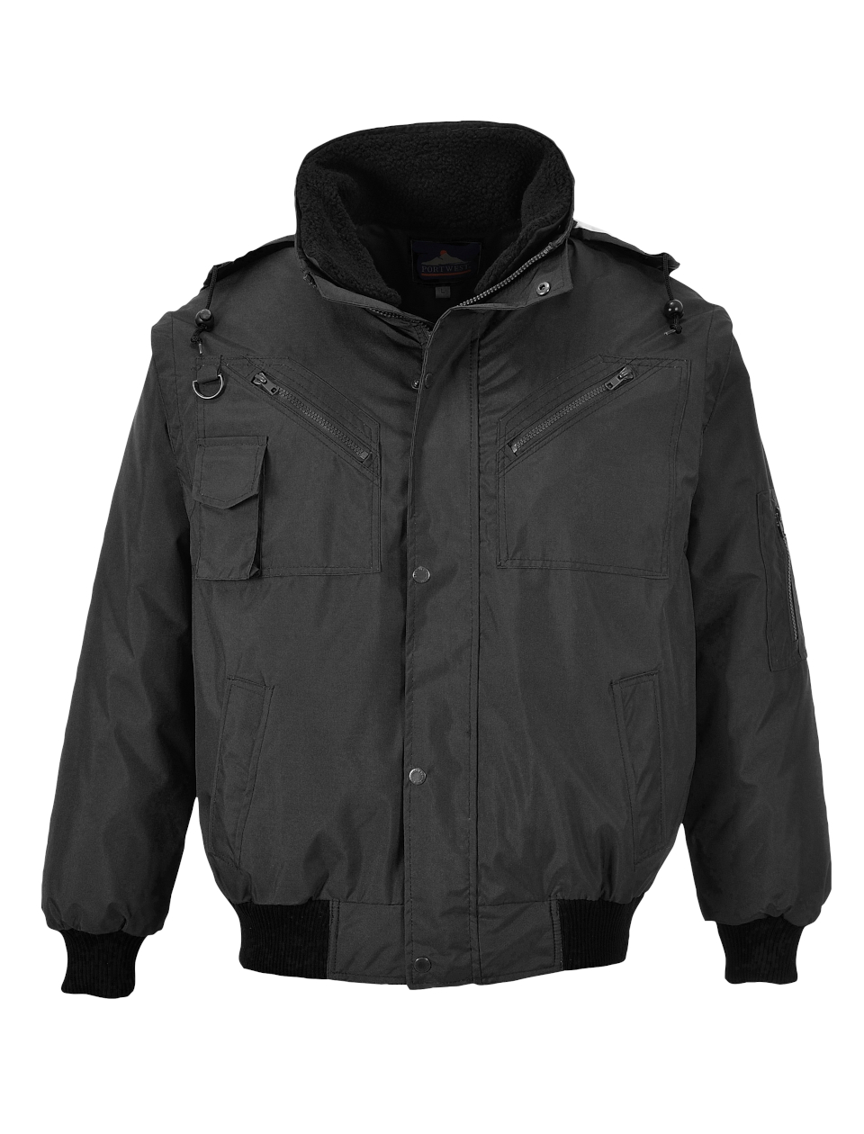 Portwest F465 - 4-in-1 Bomber Jacket - black