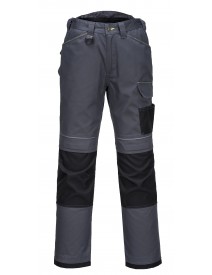 Portwest T601 - PW3 Work Trousers Grey/Black