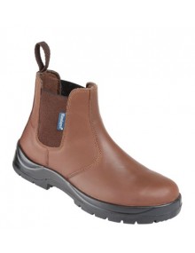 Himalayan 161 Brown Leather Dealer Safety Boot Footwear