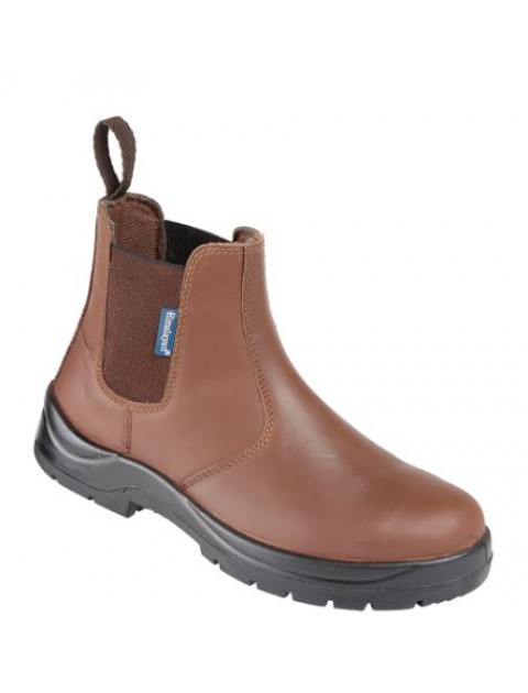 Himalayan 161 Brown Leather Dealer Safety Boot Footwear