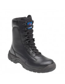 Himalayan 5060 High Cut Black Leather Utility Safety Boot