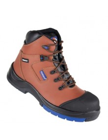 Himalayan 5161 Waterproof Brown Safety Boot With HyGrip Sole