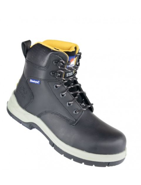 Himalayan 5240 Black Leather Safety Boot Footwear