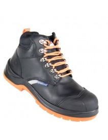 Himalayan 5400 Reflect Black Leather Safety Boot