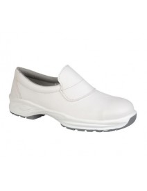 Himalayan 9950 White Microfibre Slip-On Safety Shoe