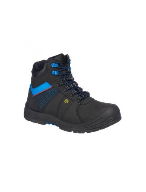 FD37 Portwest Safety Boot Black/Blue 