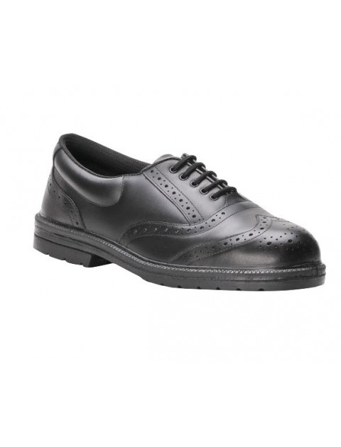 FW46 Steelite Executive Brogue Black Footwear