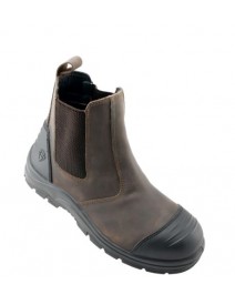 Unbreakable U110 Granite Composite Brown Leather Safety Dealer Boot