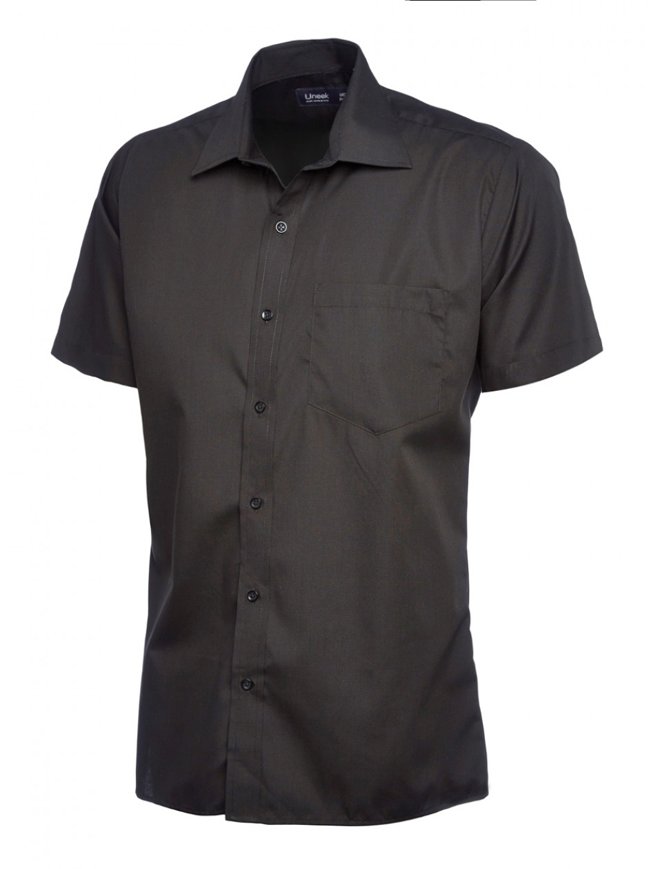 Uneek UC710 Men’s Poplin Half Sleeve Shirt